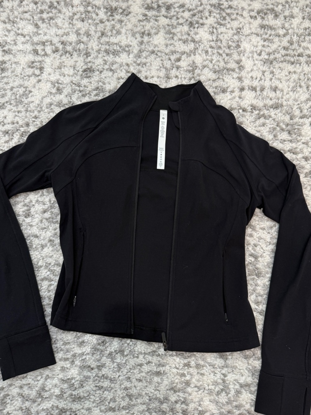 lululemon athletica Black Women's Lightweight Zip Utility Jacket